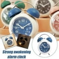 Sharp Twin Bell Alarm Clock, Loud Alarm Great For Heavy Sleepers