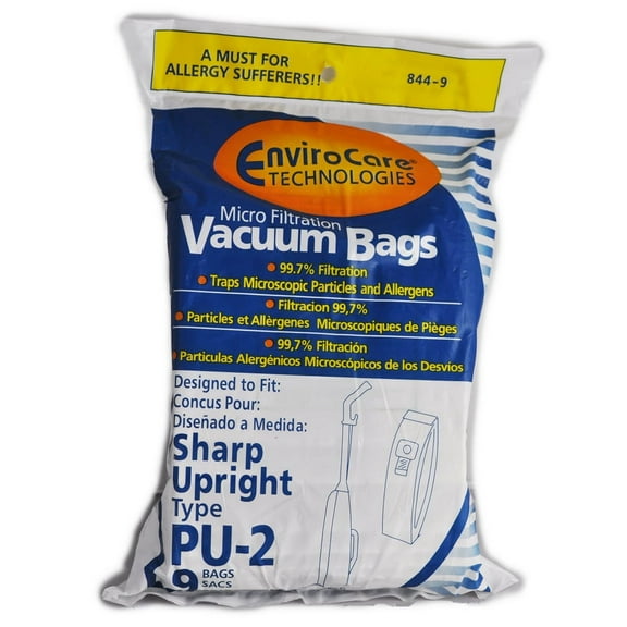 Sharp Upright Vacuum Cleaner Type PU-2 Bags