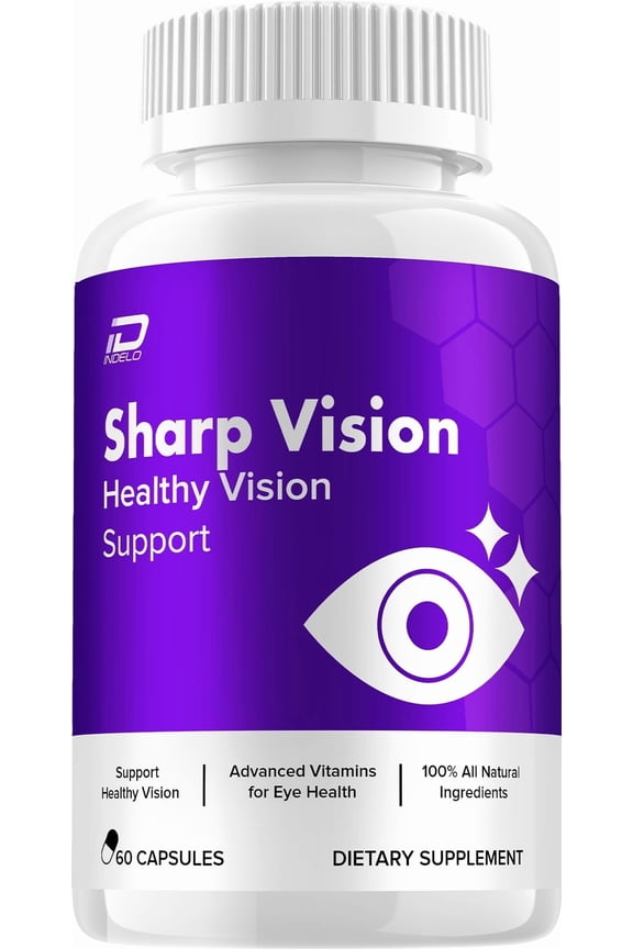 Sharp Vision Eye Support Supplement SharpVision Capsules Eye Vitamins Healthy Vision,1 Pack, 60 Capsules