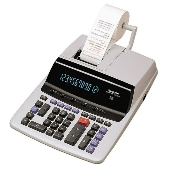 Sharp Adding Machine Screen Adding Machine