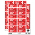 thumbnail image 1 of Sharp Work Pencil Teacher Student School Sticker Set - Red - Gloss Finish - 2.00" Large, 1 of 7