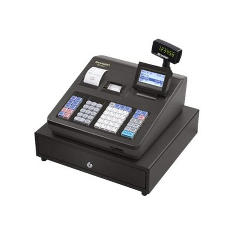 Sharp XE-A407 Business POS Machine, Thermal 99 Dept Cash Register