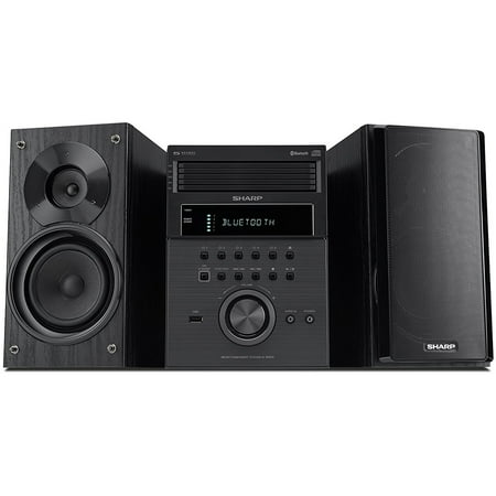 Sharp - 5-Disc Micro System - Black