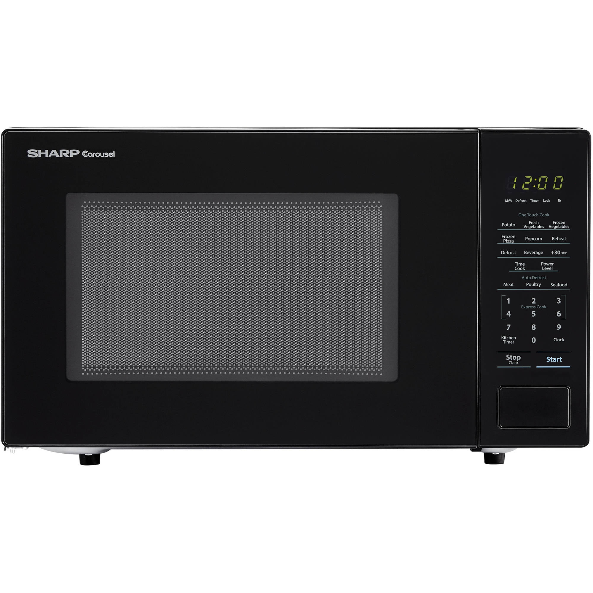 Sharp ZSMC1131CB 1.1 Cu Ft Microwave, Black