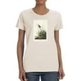 thumbnail image 1 of Sharp-tailed Finch T-Shirt Women -John James Audubon Designs, Female 5X-Large, 1 of 4