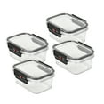thumbnail image 1 of SharpChef Airtight Food Storage Container with Easy locking lids, Date Indicator, Leakproof, Kitchen Pantry Organization and Storage, BPA-Free - 2 Pack, 1 of 5