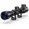 thumbnail image 1 of SharpOptics 3-9x40 Scope, Red & Green Illuminated Optical Riflescope, 1 inch Tube Scope, 1 of 4
