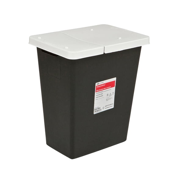 SharpSafety RCRA Waste Container 18 gal. Horizontal Entry Case of 5