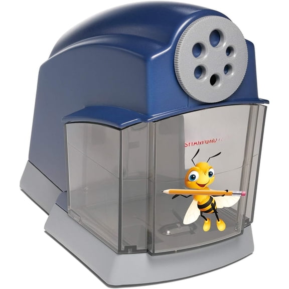 Sharpenator - Classroom for Teachers & Students - Quiet , Stop, Large Bin, Helical - Sharpens Pencil Types