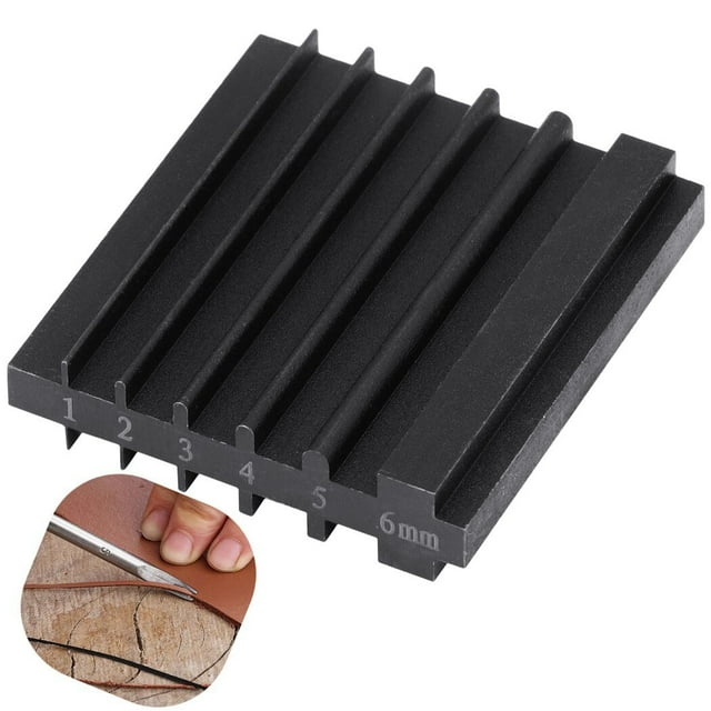Sharpener Guide for Leather Cutters, Leather Edger Beveler Tools