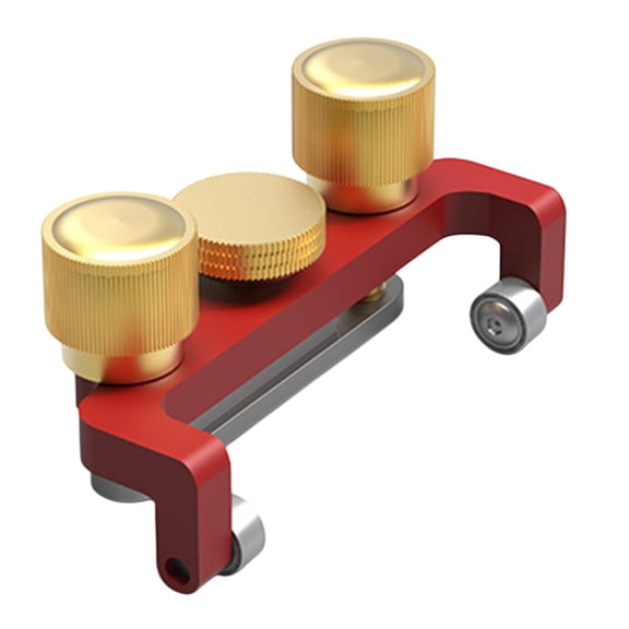 Sharpener Locator Tool For Chisels And Planers Aluminum Alloy Sharpening Jig Woodworking Hand Tool Black Or Red Red