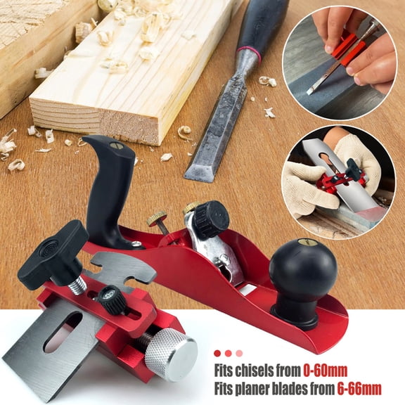 Sharpening Fixture, Chisel Sharpening Jig, Aluminum Alloy, Steel Blade, Woodworking Tools, Knurled Knob, Metal Clamp, Woodworking Sharpening, Workshop Setup, 1 Pc
