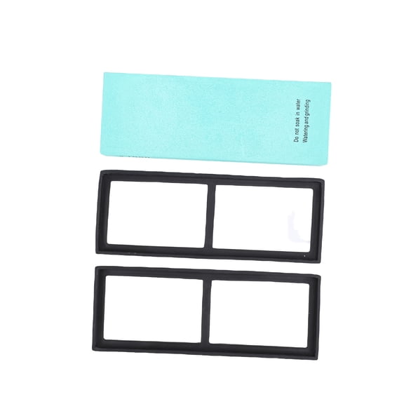 Sharpening Stone 1000 Grit Whetstone Sharpener Stone Sharpening Stone 1000 Grit Whetstone White Corundum Anti Slip Silicone Base Multipurpose Use Green