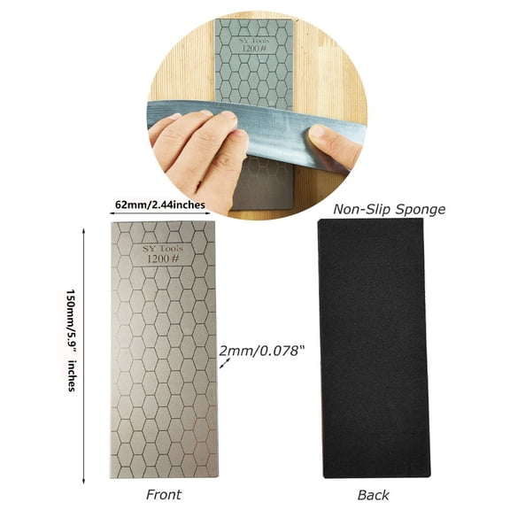 Sharpening Stone Quick Grinding Sharpening Stone for Kitchen and Outdoor Cutter 400