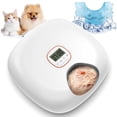 thumbnail image 1 of 6-Meal Automatic Cat Feeder with 2 Ice Packs, Programmable Food Dispenser for Cats & Small Dogs, White, USB Rechargeable, 1 of 7