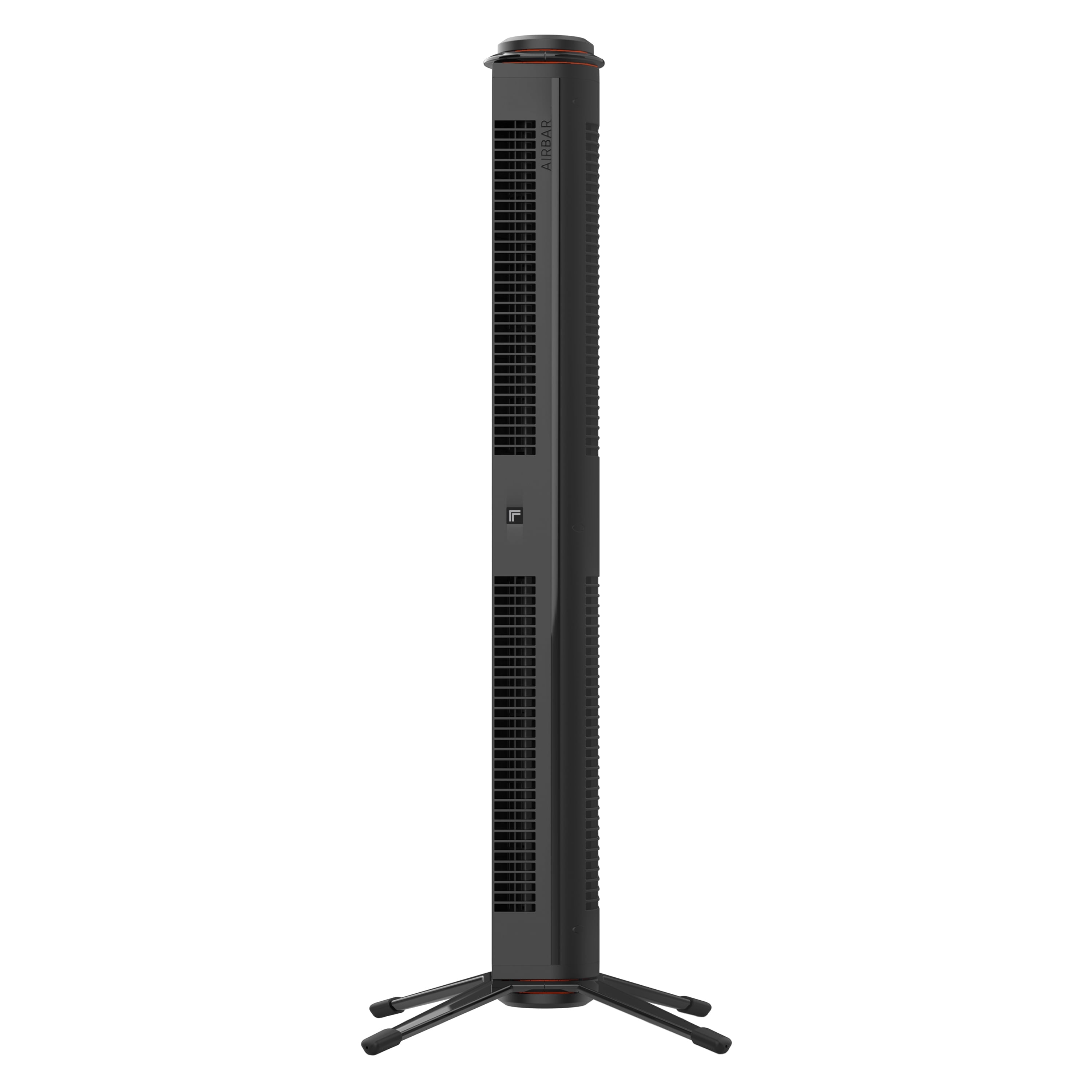 Black Slim Remote Controlled Three Speed Tower Fan with Adjustable Height