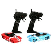 Sharper Image  Body Shop Remote Control Demolition Car for Children, 2 Pack - Blue/Red