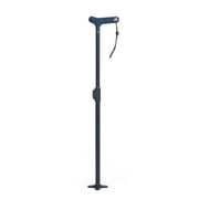 Sharper Image® Deluxe Cane, Extra-Tall Adjustable Design up to 42 in, 350 lb Weight Capacity, Quad-Tipped Stability Base, Comfort Grip Handle