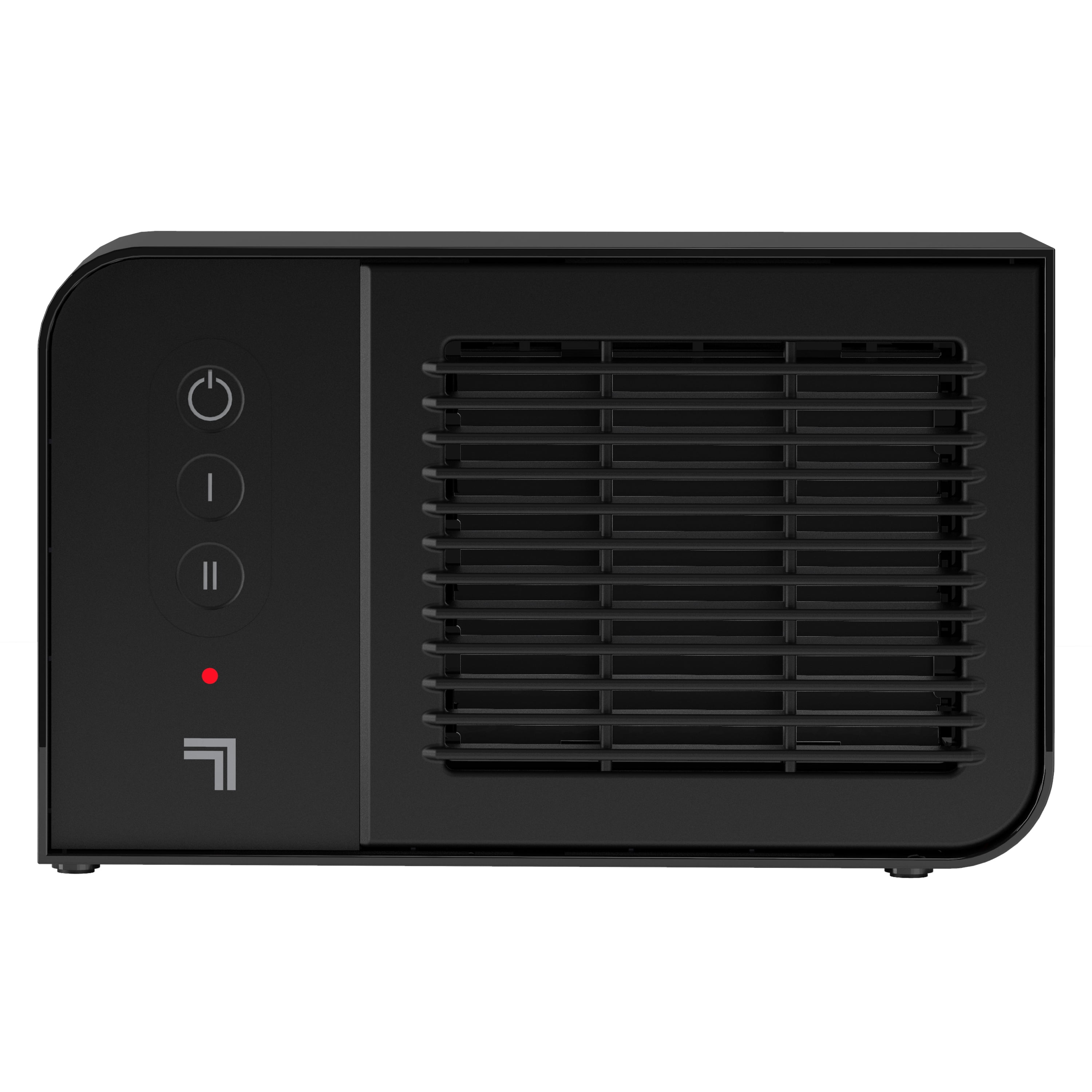 Black Ceramic Electric Personal Space Heater with Auto Shut-off
