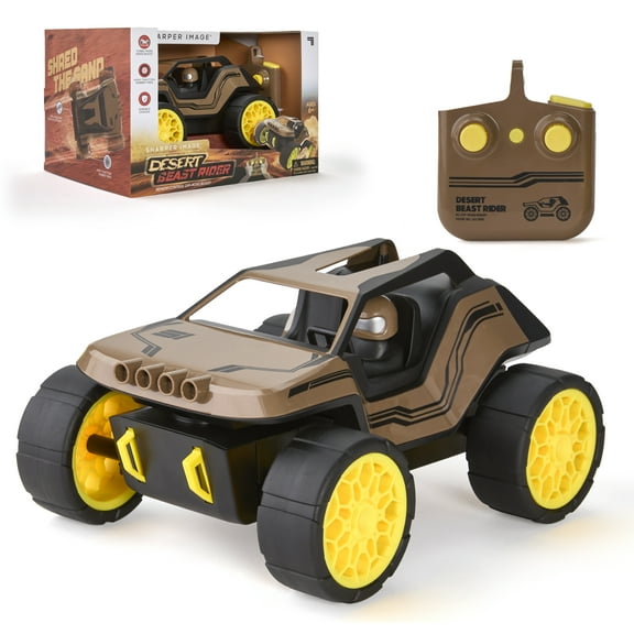 Sharper Image Desert Beast Rider RC Off-Road Buggy, Turbo Mode, High-Traction Tires, and Durable Chassis