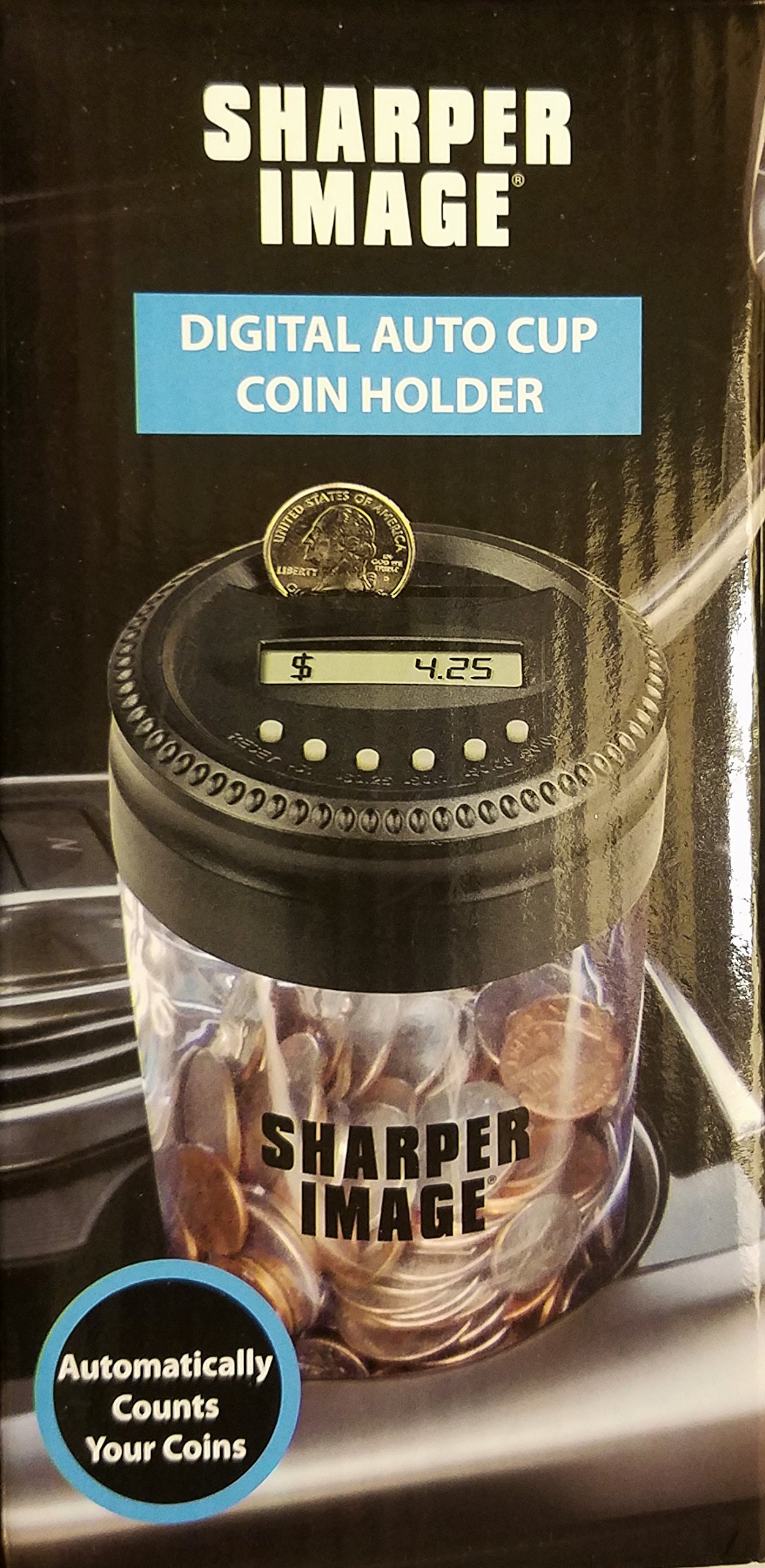 Sharper Image Digital Coin Jar