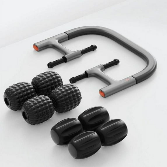 Sharper Image Flex Roller Modular Massager With 8 Attachments
