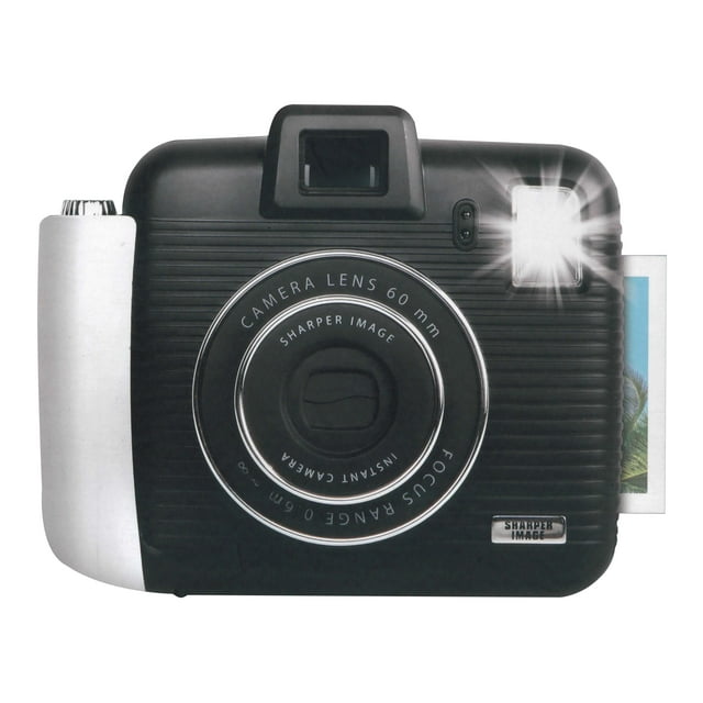 Sharper Image Instant Camera Kit (Compatible with Fujifilm Instax Mini Film) – Black