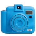 thumbnail image 1 of Sharper Image Instant Camera Kit (Compatible with Fujifilm Instax Mini Film) ? Blue, 1 of 5