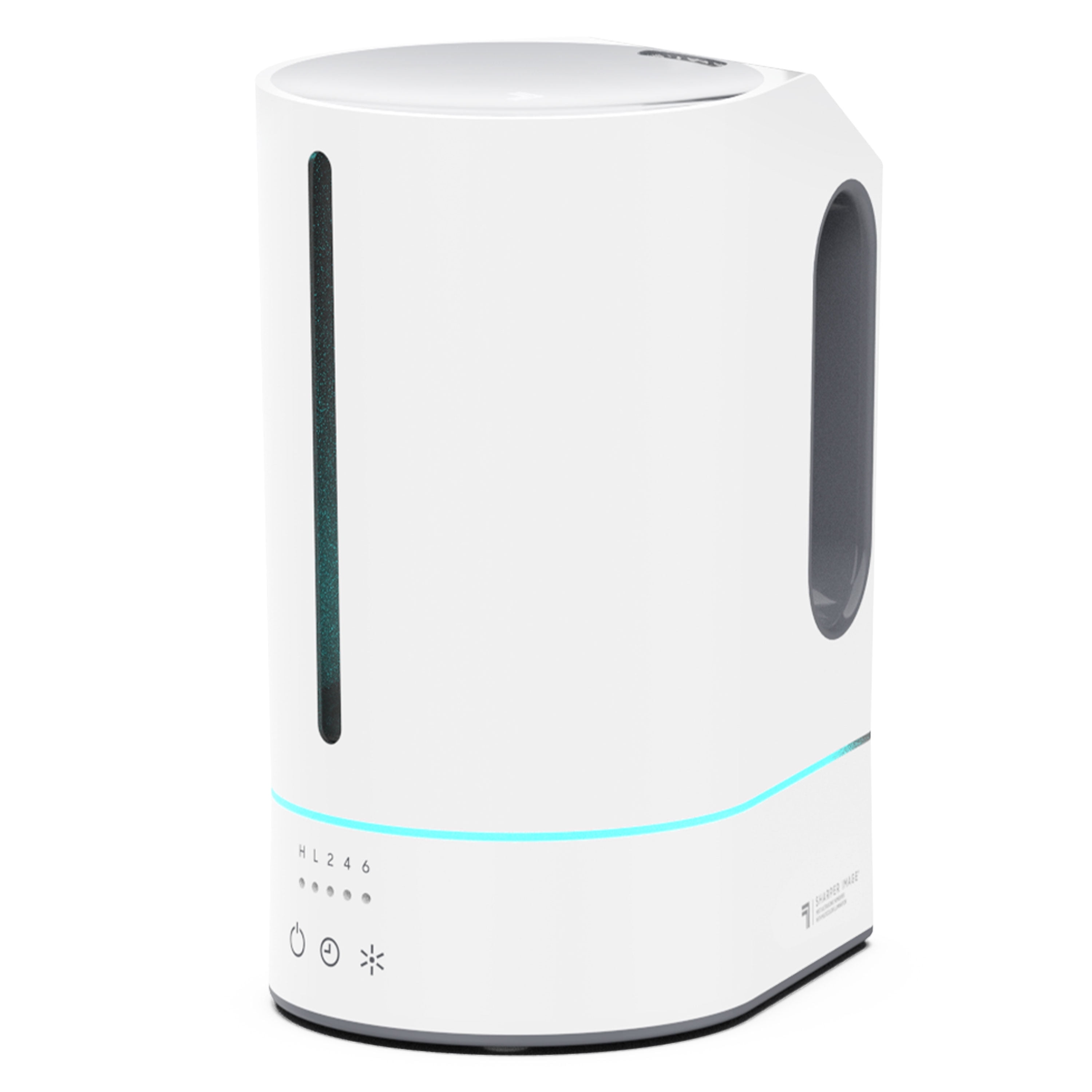 Compact White Ultrasonic Cool Mist Humidifier with Auto Shutoff