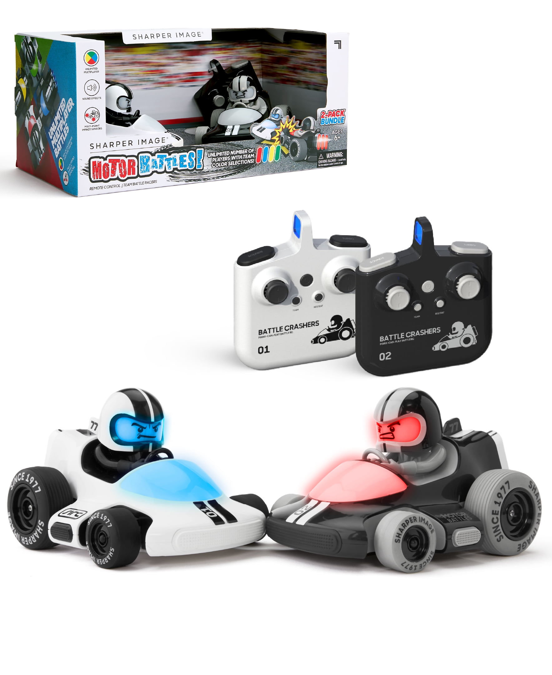 Walmart Deal of Sharper Image® Motor Battles, RC Team Battle Racers