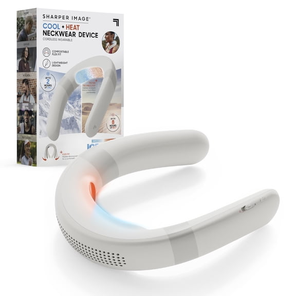 Sharper Image Cordless Cool + Heat Neckwear Device