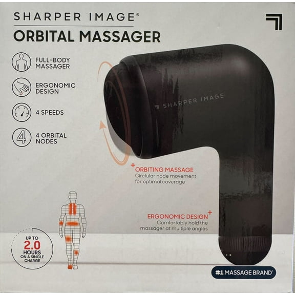 Sharper Image Orbital Massager, Full Body Massager, 4 Speeds
