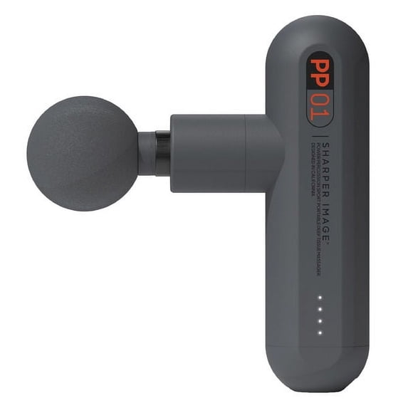 Sharper Image Power Percussion Deep Tissue Massager 6 Attachments 6 Speeds