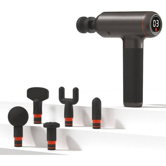 Sharper Image - Powerboost Deep Tissue Massager - Black (New Open Original Box)