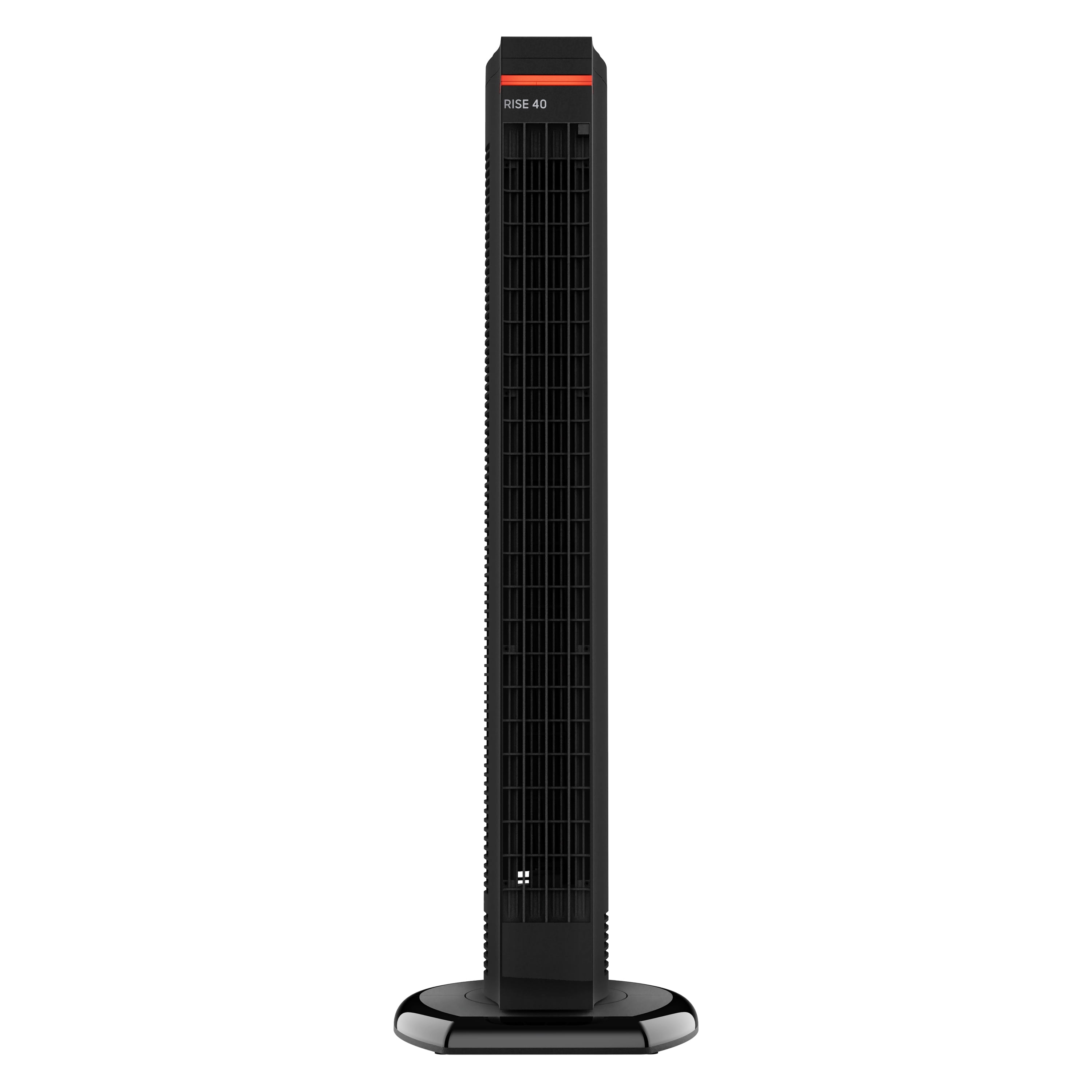Sharp Fast Fan Sharper Image RISE 40 Oscillating Tower Fan with 4 Speeds and Remote ...