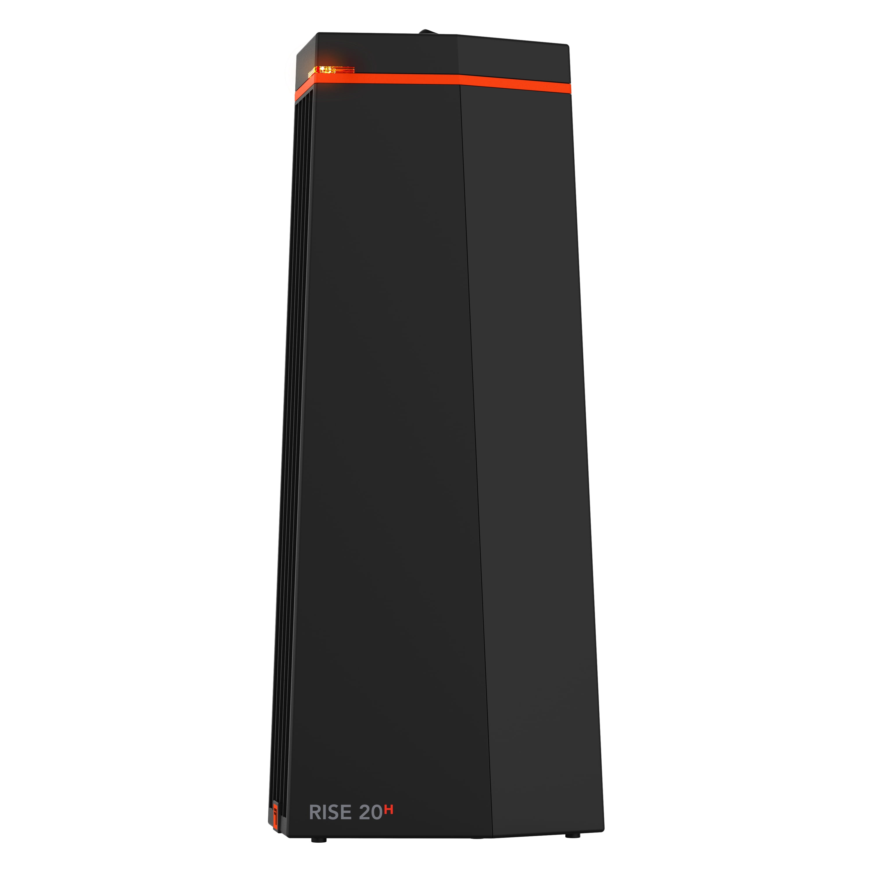 Sharper Image Rise 20H Indoor Tower Heater, 3 Heat Settings, Black, New