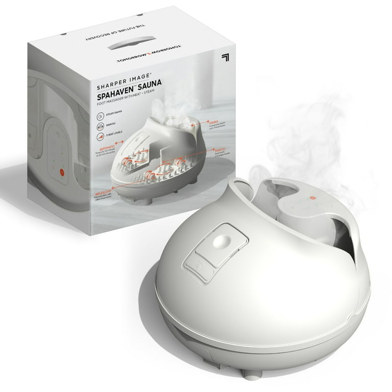 Sharper Image - Shiatsu Foot Massager - White