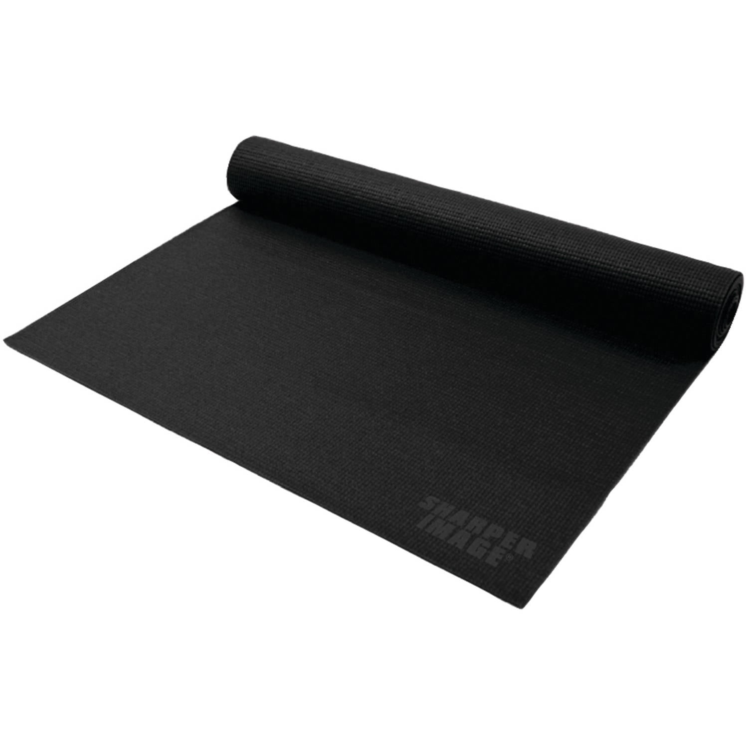 Sharper Image Siym500blk 5mm Yoga Mat (Black)