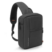 Black Backpack Casual Satchel Handbag Travel Hiking Purse Shoulder Unisex Bag  Amazon.com : Pritent Crossbody Bags for Women Men Trendy  main image 3
