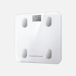 Sharper Image Smart Scale Bluetooth Digital Weight Scale with 4 High Precision Sensors, Mobile App Connectivity, 400 lb Capacity, 1 Count