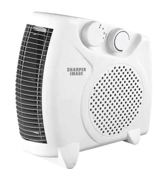 Sharper Image Table Top Adjustable White Heater - Stand Up/ Lay Flat -  Walmart.com