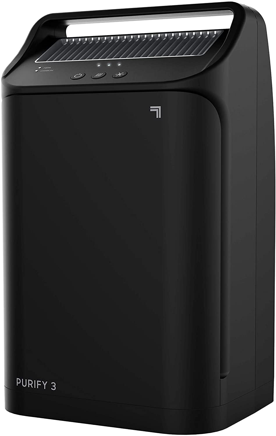 Black Portable HEPA Air Purifier with Odor Absorbing Filter