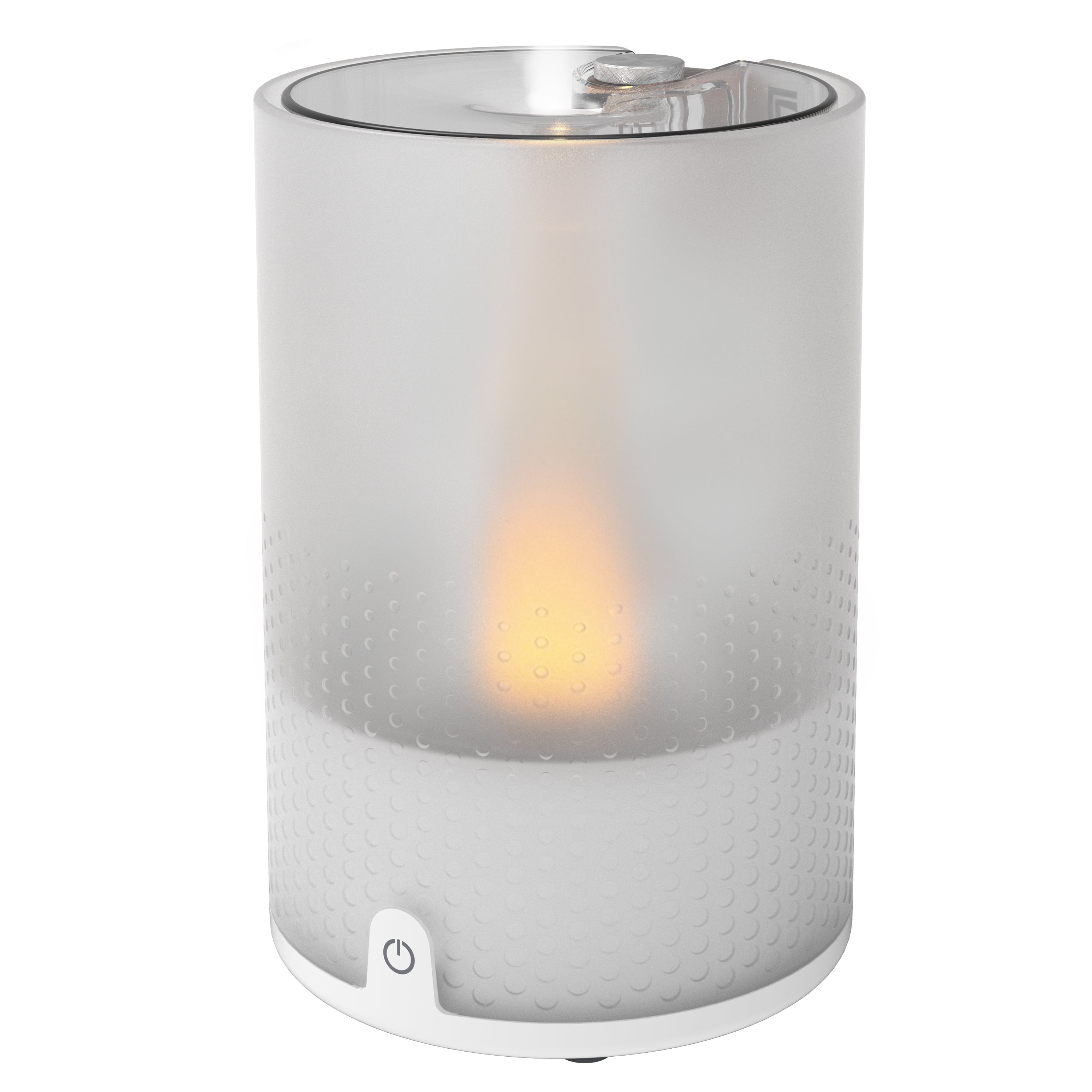 Votiv 4 White Ultrasonic Cool Mist Humidifier with Candlelight
