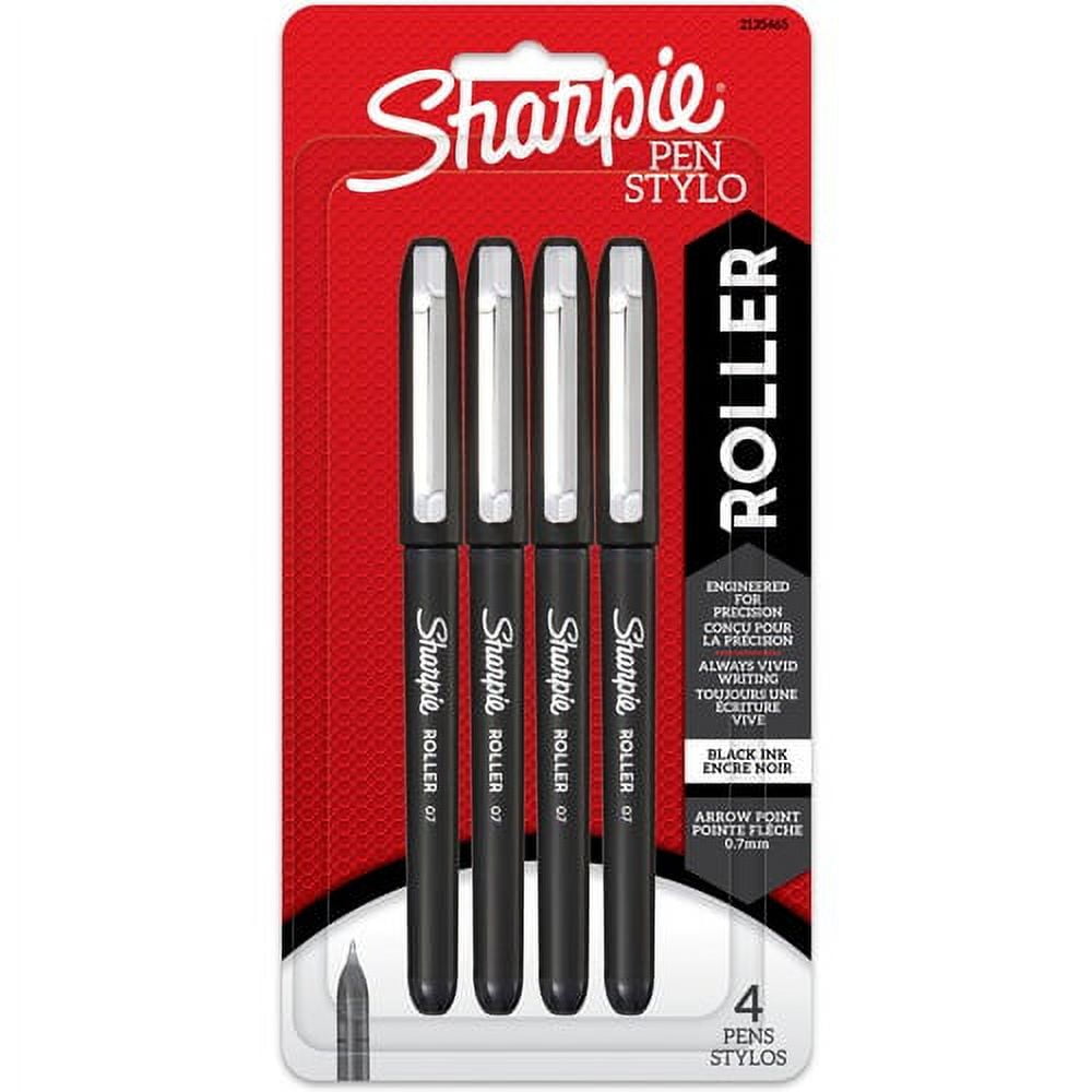 Sharpie 0.7mm Rollerball Pen - 0.7 mm Pen Point Size - Arrow Pen Point Style - 2 / Pack Sharpie 0.7mm Rollerball Pen - 0.7 mm Pen Point Size - Arrow Pen Point Style - 2 / Pack