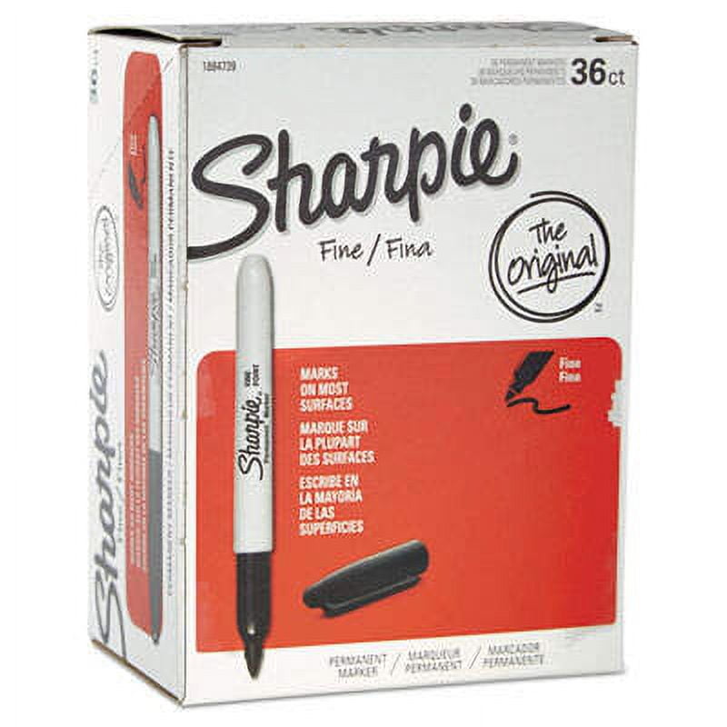 Sharpie Permanent Marker Fine, Black