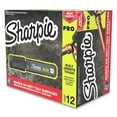 thumbnail image 1 of Sharpie 2018344 Broad Chisel Tip Pro Permanent Marker - Black (1 Dozen), 1 of 6