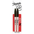 thumbnail image 1 of Sharpie 30162PP Fine-Point Permanent Markers, Black, 2-Ct. - Quantity 6, 1 of 1