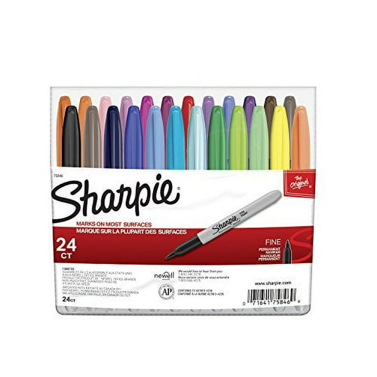 Sharpie Permanent Markers, Limited Edition, Assorted Colors Plus 1