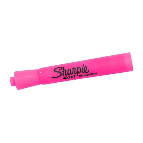 Sharpie Accent Highlighters Pink 12/Case MK601PK