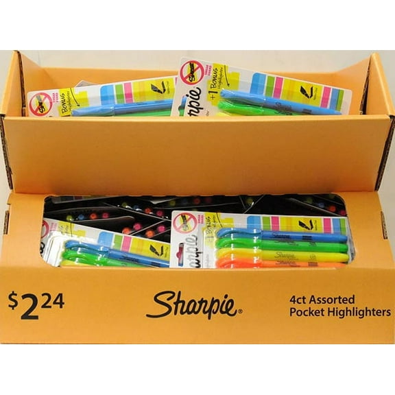 Sharpie Accent Highlighters with Smear Guard